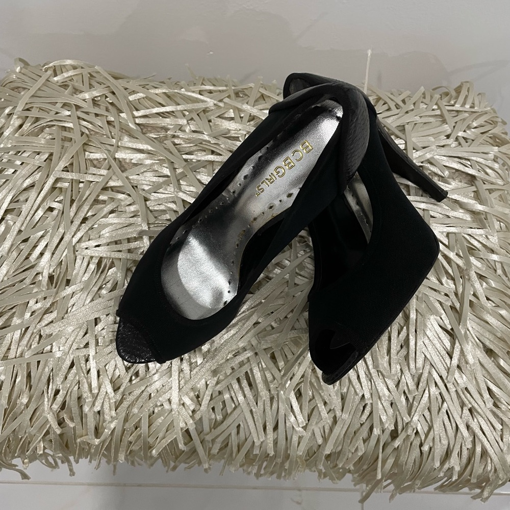 BCBG Peep Toe Pumps